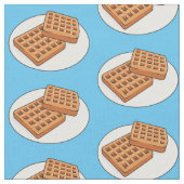 Tissu Illustration de gaufre (Fermer)