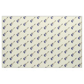 Tissu Illustration de guitare électrique (Fat Quarter)