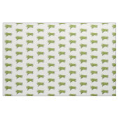 Tissu Illustration de haricots verts (Fat Quarter)