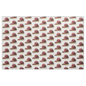 Tissu Illustration de jambon (Fat Quarter)