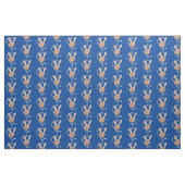 Tissu Illustration de jerboa aux longues oreilles (Fat Quarter)
