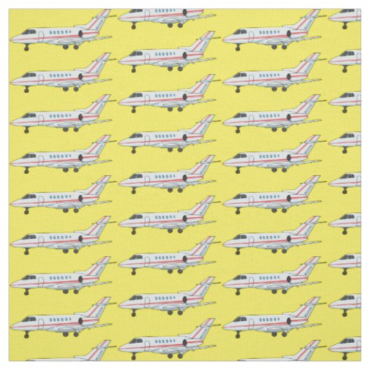 Tissu Illustration de jet privé (Échantillon)
