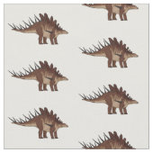 Tissu Illustration de Kentrosaurus (Fermer)