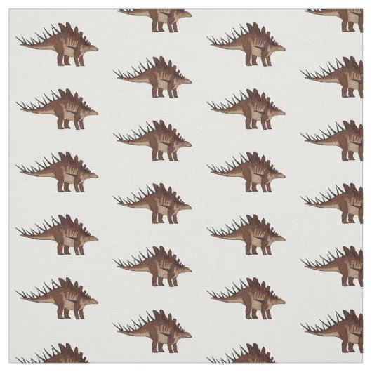 Tissu Illustration de Kentrosaurus (Échantillon)