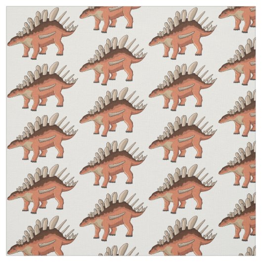 Tissu Illustration de Kentrosaurus (Échantillon)