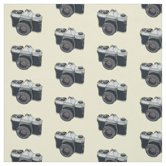 Tissu Illustration de la caméra (Échantillon)