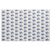 Tissu Illustration de la charrette alimentaire (Fat Quarter)