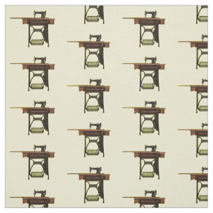 Tissu Illustration de la machine à coudre