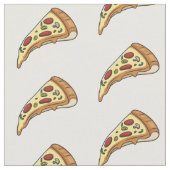 Tissu Illustration de la pizza (Fermer)
