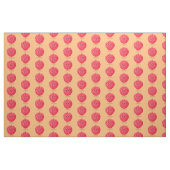Tissu Illustration de litchee rose mignon (Fat Quarter)