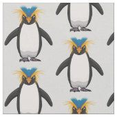Tissu Illustration de mignon macaroni pingouin (Fermer)