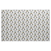 Tissu Illustration de mignon macaroni pingouin (Fat Quarter)