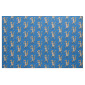 Tissu Illustration de mignonne mangouste (Fat Quarter)
