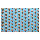 Tissu Illustration de panda rouge mignon (Fat Quarter)