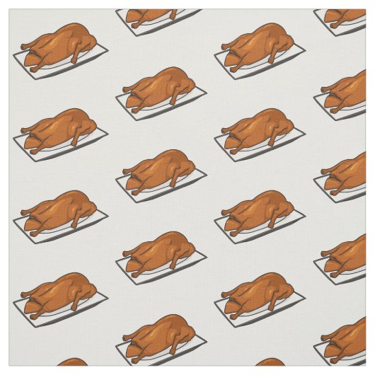 Tissu Illustration de Peking duck (Échantillon)