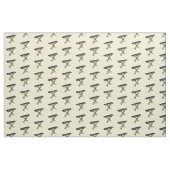 Tissu Illustration de piano clavier (Fat Quarter)