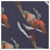 Tissu Illustration de poisson koi aquarelle (Fermer)