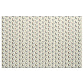 Tissu Illustration de poulet Sebright (Yard)