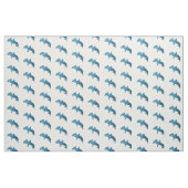 Tissu Illustration de requin marteau (Fat Quarter)