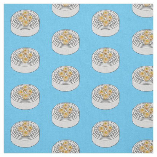 Tissu Illustration de Shumai dim sum (Échantillon)