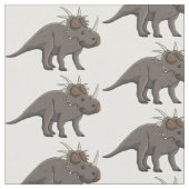 Tissu Illustration de Styracosaurus (Fermer)
