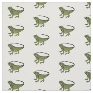 Tissu Illustration d'Iguana