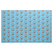 Tissu Illustration d'ocelot mignon (Fat Quarter)