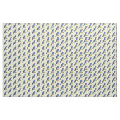 Tissu Illustration d'oiseau de jay bleu (Yard)