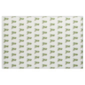 Tissu Illustration d'Okra (Fat Quarter)