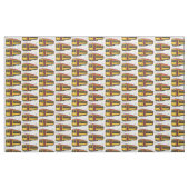 Tissu Illustration du chariot Mata (Fat Quarter)