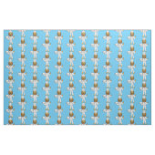 Tissu Illustration du chef mignon lion (Fat Quarter)