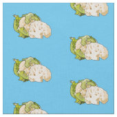 Tissu Illustration du chou-fleur (Fermer)