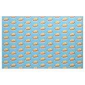 Tissu Illustration du dessin animé Cheesecake (Fat Quarter)