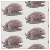 Tissu Illustration du dragon de Komodo (Fermer)