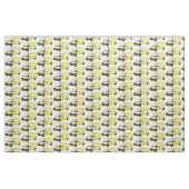 Tissu Illustration du fourgonnette de livraison (Fat Quarter)