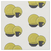 Tissu Illustration du jeu de produits de table (Fermer)