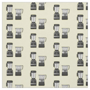 Tissu Illustration du processeur et du mixeur alimentair