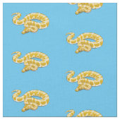 Tissu Illustration du serpent python birman (Fermer)