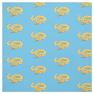 Tissu Illustration du serpent python birman