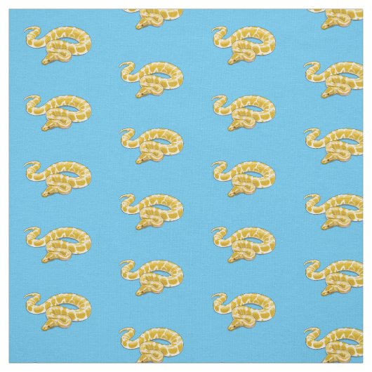 Tissu Illustration du serpent python birman (Échantillon)