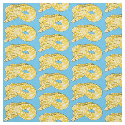 Tissu Illustration du serpent python birman (Échantillon)