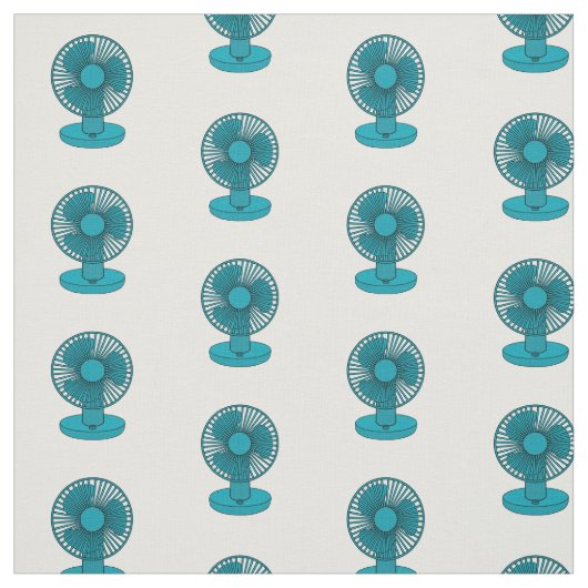 Tissu Illustration du ventilateur (Échantillon)