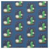 Tissu Illustration du ver vert mou (Échantillon)