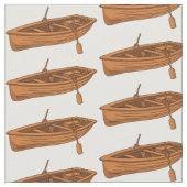 Tissu Illustration d'un bateau à roues (Fermer)