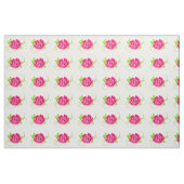 Tissu Illustration rose (Fat Quarter)
