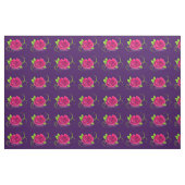 Tissu Illustration rose (Fat Quarter)