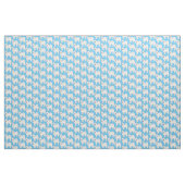 Tissu Illustration Samoyed dog (Yard)