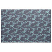 Tissu Illustration typographique moderne Great Dane (Fat Quarter)