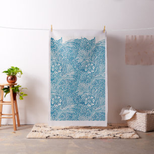 Tissu Illustration vintage Blue Marigold Ornament