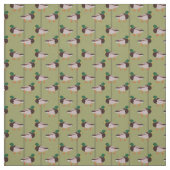 Tissu Illustrations de Canards colverts (Échantillon)